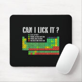 Can I Lick It Periodic Table Funny Science Teacher マウスパッド (マウス)