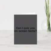 Can I Quiz You On Ocean Facts  カード (正面)