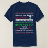 Can I Refill Your Eggnog Funny Christmas Vacation  Tシャツ (デザイン正面)