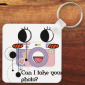 Can I take your photo? Camera art キーホルダー (裏面)