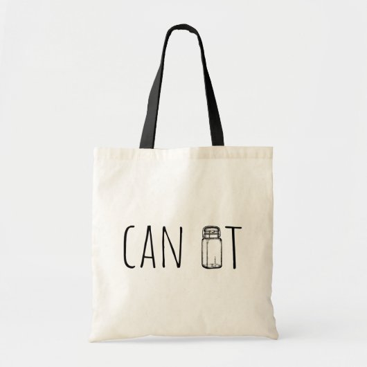 Can It Vintage Glass Jar Canning Season トートバッグ (正面)