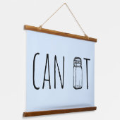 Can It Vintage Glass Jar Canning Season 吊り下げ型タペストリー (傾斜あり)