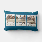 Can Sit With Us Pillow ランバークッション (裏面)