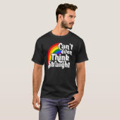 Can t Even Think Straight LGBT Tシャツ (正面フル)