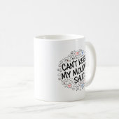 Can’t Keep My Mouth Shut Mug – Funny Chatty Design コーヒーマグカップ (正面右)