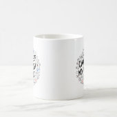 Can’t Keep My Mouth Shut Mug – Funny Chatty Design コーヒーマグカップ (中央)