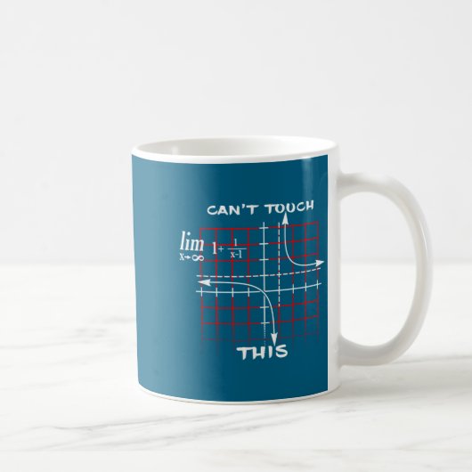 Can T Touch This Equation Math Funny Gift  コーヒーマグカップ (右)