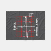 Can T Touch This Equation Math Funny Gift  フリースブランケット (正面(横))