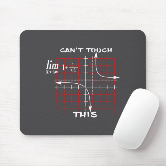 Can T Touch This Equation Math Funny Gift  マウスパッド (マウス)