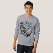 Can’t Work Today – Fishing Cast Sweatshirt スウェットシャツ (正面フル)