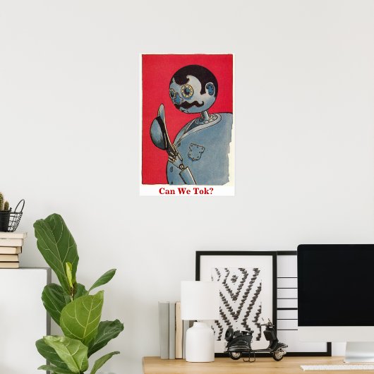 Can We Talk poster ポスター (ホームオフィス)