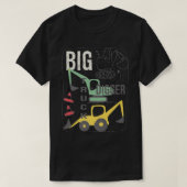 Can You Dig It Construction Truck Boy Man Dad Birt Tシャツ (デザイン正面)