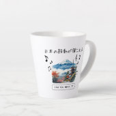 Can you hear it? カフェラテマグ (右アングル)
