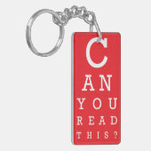 Can you read this? キーホルダー (正面左)