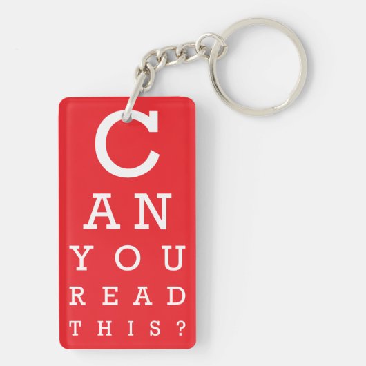 Can you read this? キーホルダー (裏面)