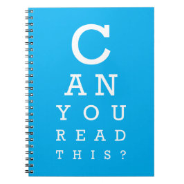 Can you read this? ノートブック