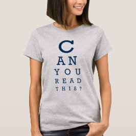 Can you read this? tシャツ