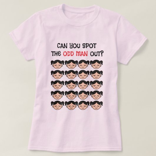 Can you spot the odd man out T-Shirt Tシャツ (デザイン正面)
