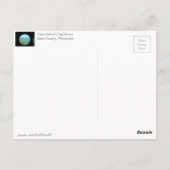 Canaの島の灯台 ポストカード (裏面)