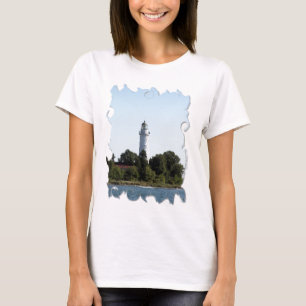 Canaの島の灯台Door郡WI Tシャツ