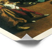 Canaの結婚Andrea Boscoli, Renaisance Art ポスター (角)