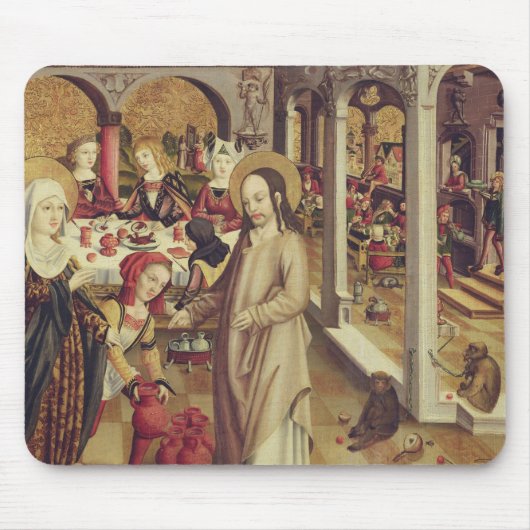 Cana、c.1500の結婚 マウスパッド (正面)