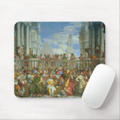 Cana、c.1562 (キャンバスの油)の結婚の饗宴 マウスパッド (マウス)