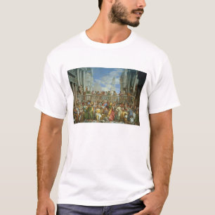 Cana、c.1562 (キャンバスの油)の結婚の饗宴 tシャツ