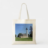Cana Island Lighthouse tote bag トートバッグ (裏面)