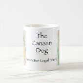 Canaan犬 コーヒーマグカップ (中央)