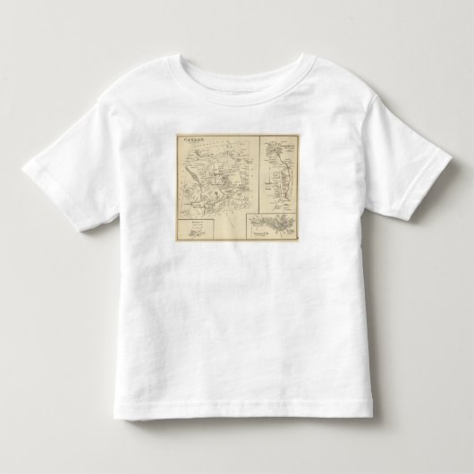 Canaan、Grafton Co トドラーTシャツ (正面)