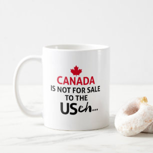 CANADAはアメリカへの販売ではないおもしろいえーあ コーヒーマグカップ