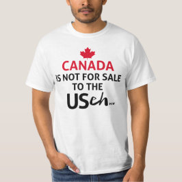 CANADAはアメリカへの販売ではないおもしろいえーあ Tシャツ
