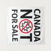 CANADAは販売のためのカナダOh タペストリー (正面(横))