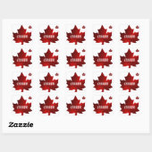 CANADAメール・ステッカー スクエアシール (シート)