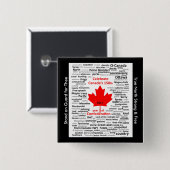 Canada150ボタン 缶バッジ (正面&裏面)