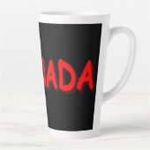 "#CANADA"かわいい式デザイン。買今 カフェラテマグ (右)