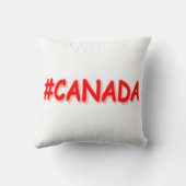 "#CANADA"かわいい式デザイン。買今 クッション (裏面)