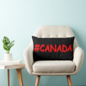 "#CANADA"かわいい式デザイン。買今 ランバークッション (椅子)
