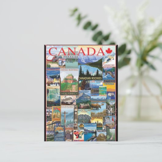 Canada ポストカード (スタンド正面)
