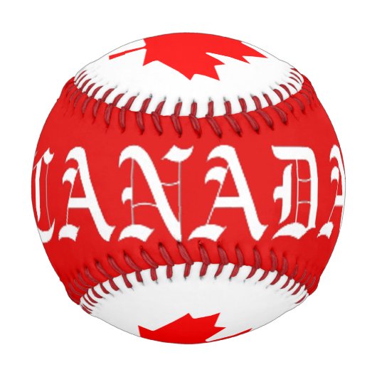 CANADA 野球ボール (裏面)