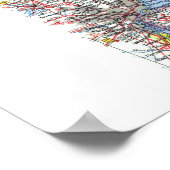 " Canada: 1963中央カナダ詳細MAP ... ポスター (角)