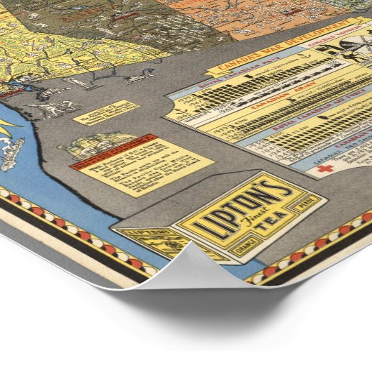 Canada At War ポスター (角)