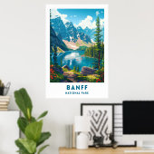 Canada Banff National Park Poster ポスター (ホームオフィス)