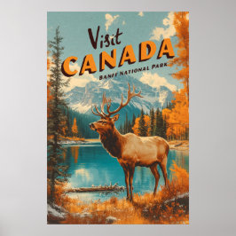 Canada Banff National Park Poster ポスター