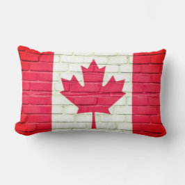 CANADA BRICK FLAG ランバークッション