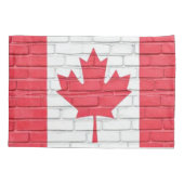 CANADA BRICK FLAG 枕カバー (裏面)