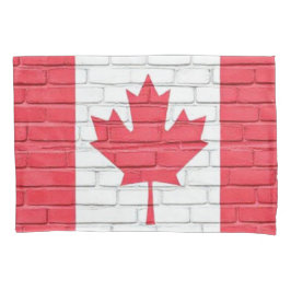 CANADA BRICK FLAG 枕カバー