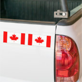 CANADA CARFLAG , Sticker バンパーステッカー (トラック上)