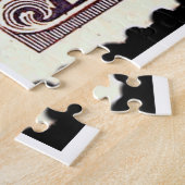 "Canada Cartier 1908 issue 20c Stamp" ジグソーパズル (側面)